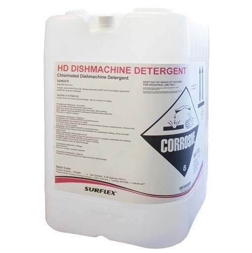 SurFlex HD Dishmachine Detergent - 5 Gal. Drum
