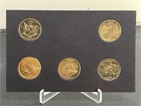 2002 Gold Plated Quarter Set