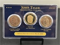 John Tyler Presidential Coin Set