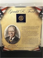 Gerald R Ford Dollar & Stamp Collection