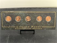 Lincoln Penny Bicentennial Designs
