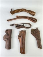 Leather Gun Holsters & Straps