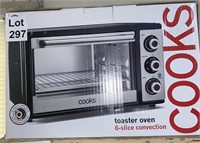 Cooks 6-Slice Toaster Oven