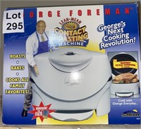 George Foreman Lean Mean Contact Roasting Machine