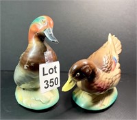 A.D. Priolo Glazed Ceramic Ducks