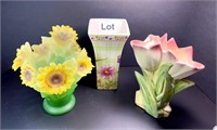 McCoy Tulip Pottery and Floral Vases