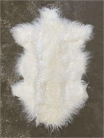 Mongolian Tibetan Sheep Skin 3.5 FT x 1.5 FT Rug