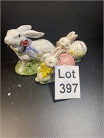 Ceramic Rabbit Lot