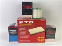Selection of Oil & Air Filters