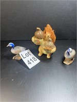 Geese and Squirrel Salt and Pepper Shaker Sets