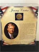 Jimmy Carter Dollar & Stamp Collection