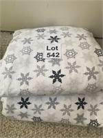 Snowflake Bed Sheets