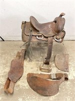 Leather Horse Saddle