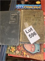 1925 Vintage School Books & misc items