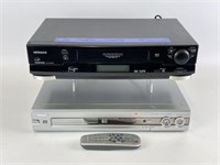 Hitachi VCR & Phillips DVD Recorder