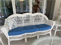 Wicker Couch and Chair