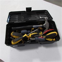 SMALL TOOLBOX OF HAND TOOLS