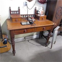 ANTIQUE WRITING DESK, 3 DRAWERS