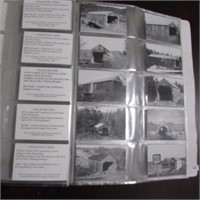 ALBUM OF NB COVERED BRIDGE COLL. CARDS