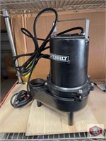 (1 pcs) Everbilt 3/4 HP Sewage Ejector Pump