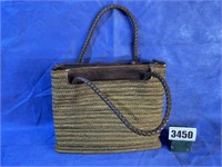 Ladies Purse, Relic Woven Cloth & Braided