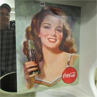 COCA-COLA TIN SIGN