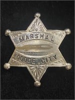 Authentic Dodge City Marshal Badge