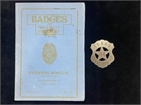 Original Texas State Police Badge #44