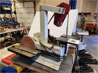 12" belt w/ 8" disc sander