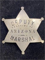Deputy District of Arizona Marshal Badge