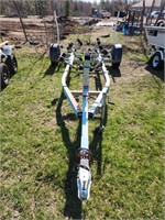 EZ Loader boat trailer 2" ball, 15" 8 ply tires,..