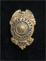 Mr. Gene Autry's Personal Deputy Sheriff Pin