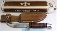 WESTERN KNIFE w/SHEATH AND ORIGINAL BOX L66