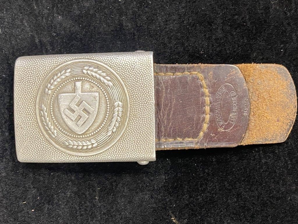 Third Reich Reichsarbeitsdienst Belt Buckle by Sie