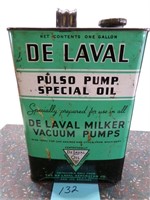 DE LAVAL PUMP OIL TIN 1 GAL CAN