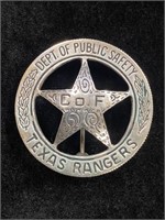 1938-1957 Texas Ranger Co. F Badge