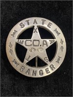 1938-1957 Texas Ranger Co. A Badge