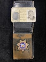 1962 Riverside County Deputy Marshal Badge w/