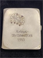German WWII 1943 Cigarette Case