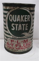 QUAKER STATE F-L-M  FLUID CAN QT. CAN