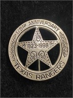 1962-Present Texas Rangers Badge 175th Annv.