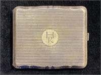 800 Silver Cigarette Case 1/28/1945 Bday Present