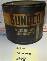 SUNOCO GREASE ADVERTISING  5 POUNDS