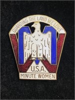 Vintage USA Minute Women Guarding The Land We