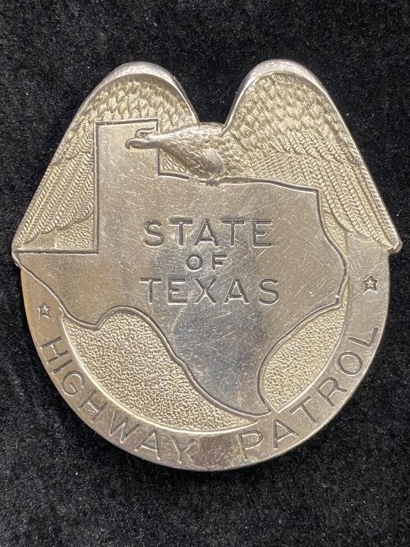 Late 1930's Texas Highway Patrol Badge