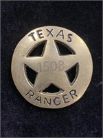 1919 Texas Ranger Badge 1508