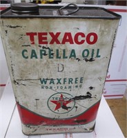 TEXACO CAPELLA OIL 1 GALLON CAN