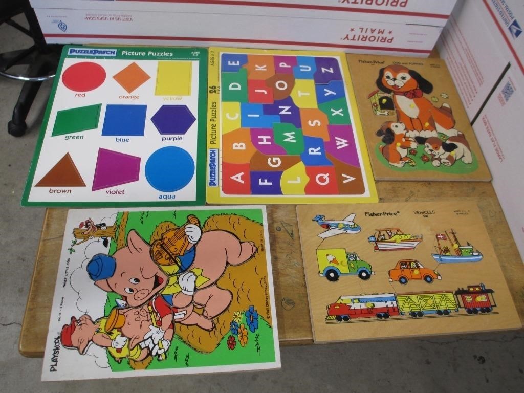 FISHER PRICE PUZZLES AND OTHERS