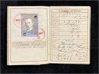 WWII German Soldier Military Wehrpass Document