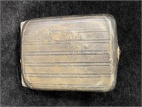 Vintage Havone Sterling Silver Cigarette Case